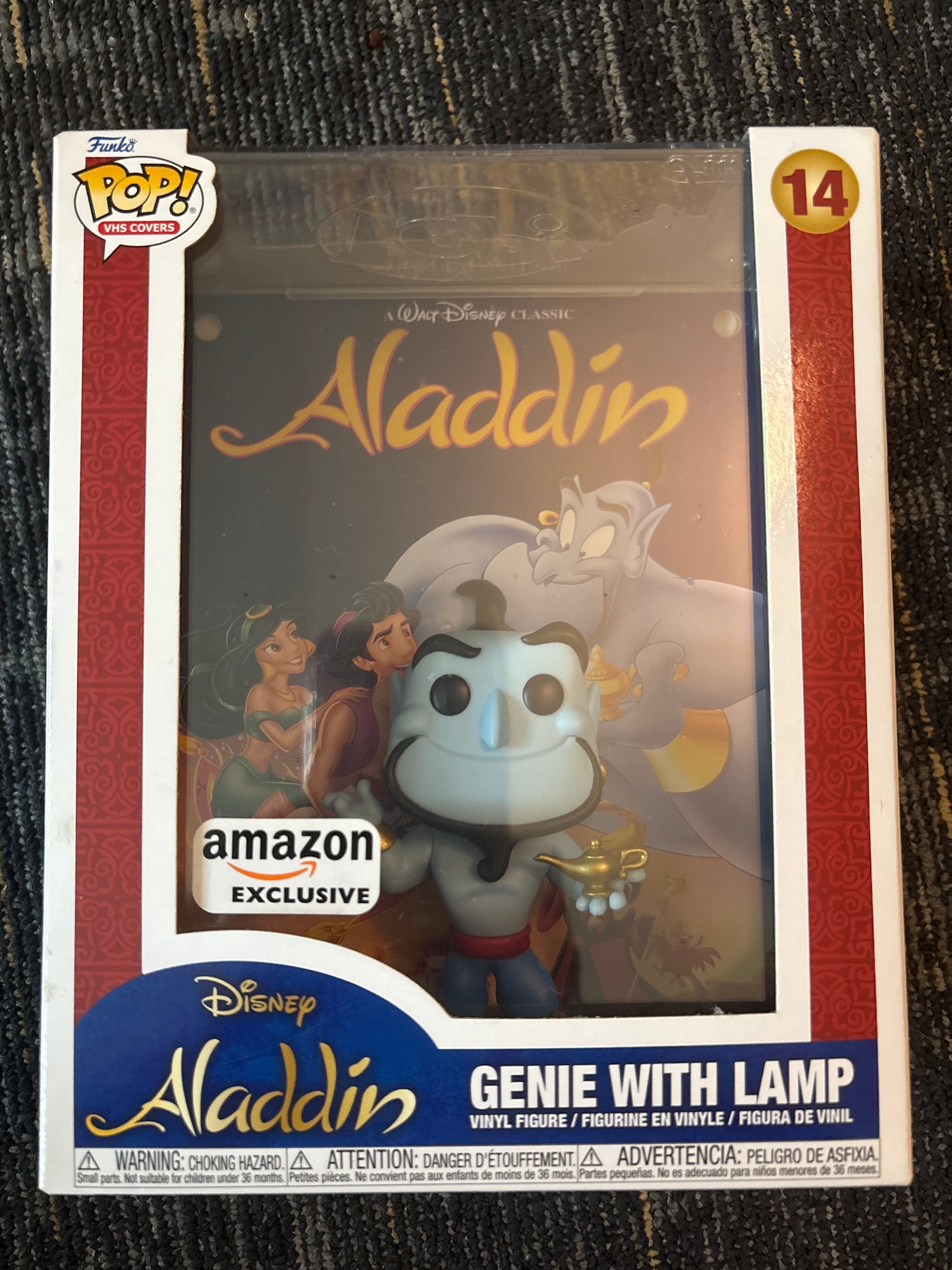 Funko VHS Cover Genie w/ Lamp